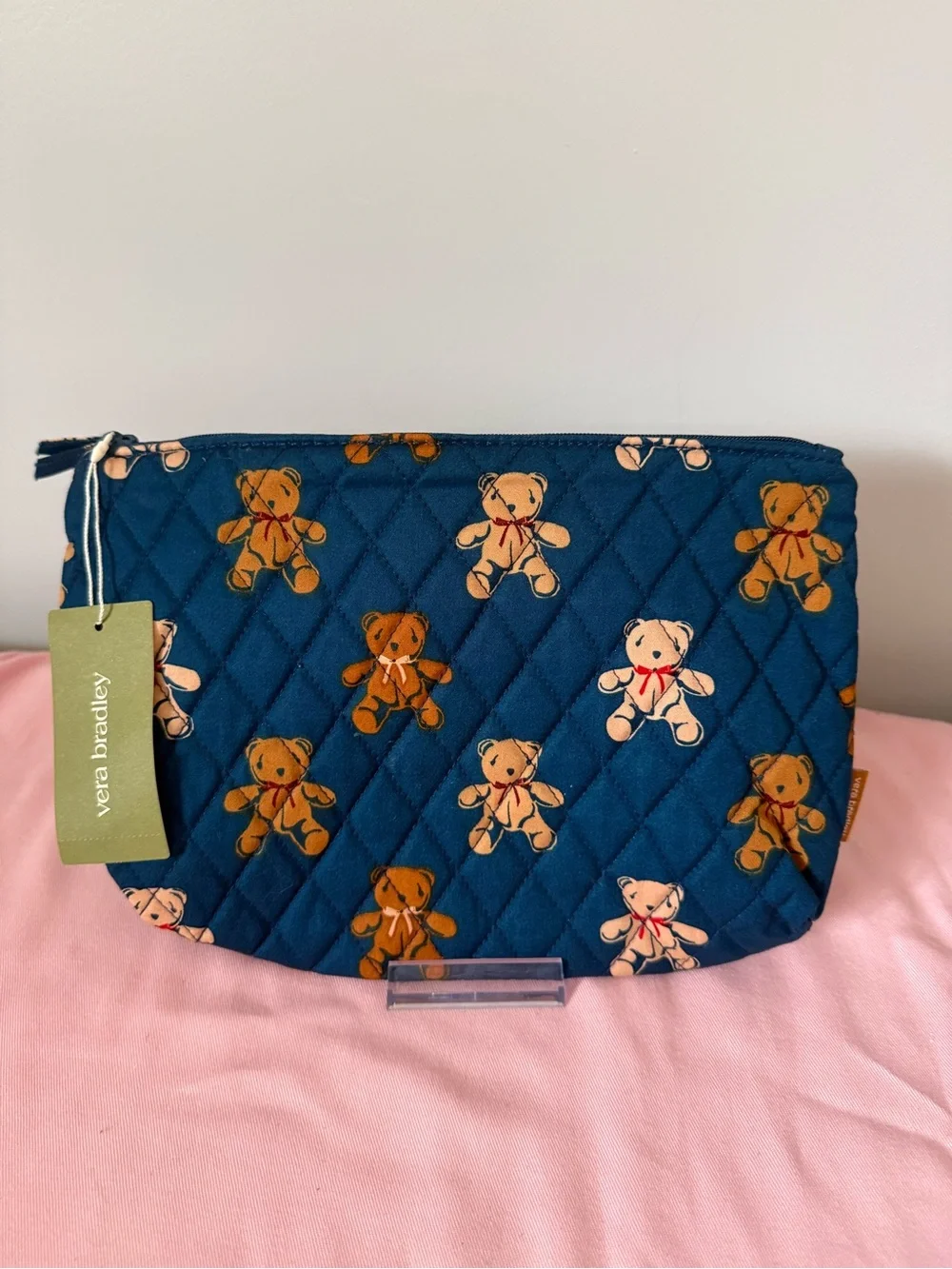 Vera Bradley Bunch of Bears Medium Pouch